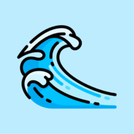 Wave Accounting for monday.com logo