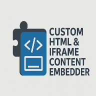 iFrame and HTML Embed Pro logo