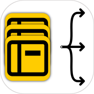 Split to groups logo